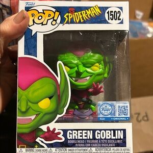 Funko Pop! Green Goblin Figure - Green and Pink